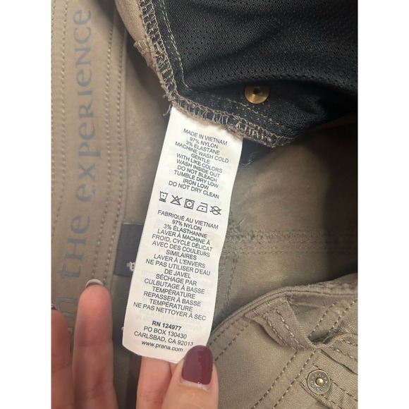 PrAna Brion Men's Short 34W/9L Brown Nylon Elastane‎ - Picture 8 of 9